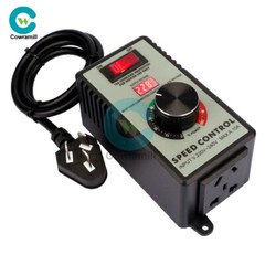 4000W Electronic Voltage Regulator Stepless AC Motor Speed Controller 110V/220V