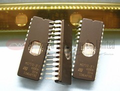 STMicroelectronics M27512-2F1 27512 27C512 64K x 8 UV EPROM 200NS X 2PCS NEW