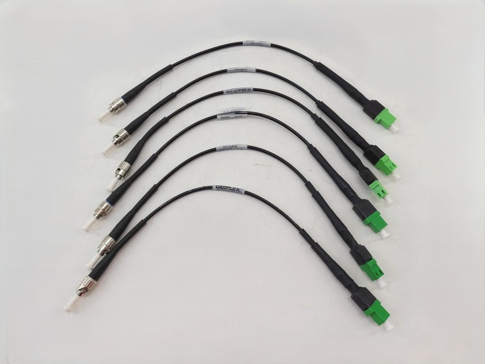 *Lot of 6* Camplex HF-SM-ALCF-STM APC LC Female to UPC ST Male Fiber Tactical…