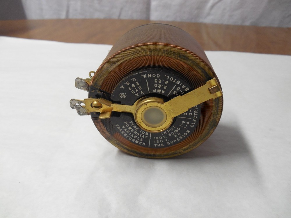 Superior Electric Company Type 10B Powerstat Variable Transformer #2