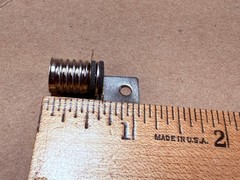 AERONAUTICAL ELEC 75-302 PANEL MOUNT LAMP BULB BAYONET BASE SOCKET HOLDER