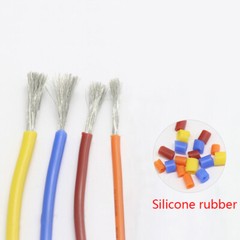 1/5M Flexible Soft Tinned OFC Copper Silicone Wire RC Cable ROHS UL 2AWG – 30AWG