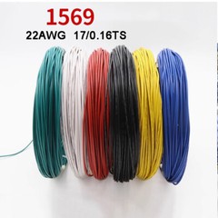 22AWG Stranded Tinned Copper Insulated Cable Wire Flexible Hookup Cable 300V