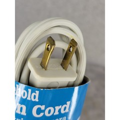 Household Extension Cord 6ft 13 Amp Capacity Indoor Use Polarized Safety Cover 3