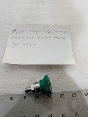Medical Oxygen OISS DISS Connector Green Fitting Hospital Gas Supply Adapter