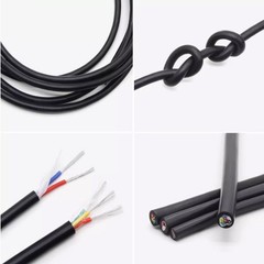 2/3/4 Cores Cable Silicone Round Wire Automotive Marine cross section 0.3-4mm²