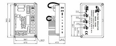 SS300 AVR MCPHERSON VOLTAGE REGULATOR. Replaces Marathon PM300 & PM300E