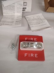 Cooper Wheelock Fire Alarm RSS-24MCW-FR Horn Strobe. New
