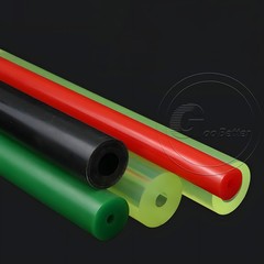 PU Polyurethane Hollow Round Rod Hollow Bar Ø 20mm-60mm Elastic Buffer 75A-80A