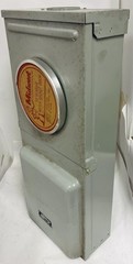 MIDWEST NO. MP-2254-C1-12 SINGLE PHASE RING RV METER CAN CAT