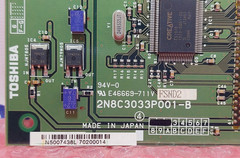 Toshiba 2N8C3033P001-B Card N5006438A, 2J8C3033P001-B