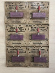 Sans-A-Fuse FA 2250-1 Circuit Breakers 6x NOS – Replace Zenith #136-92 – Vintage