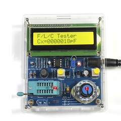 LCD Digital Screen Capacitance Inductance Frequency Measurement Tester DIY Kit