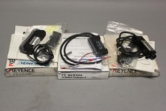 LOT OF 3 KEYENCE FS-V22RP FS-N41P FS2-65P FIBER AMPLIFIERS (B)