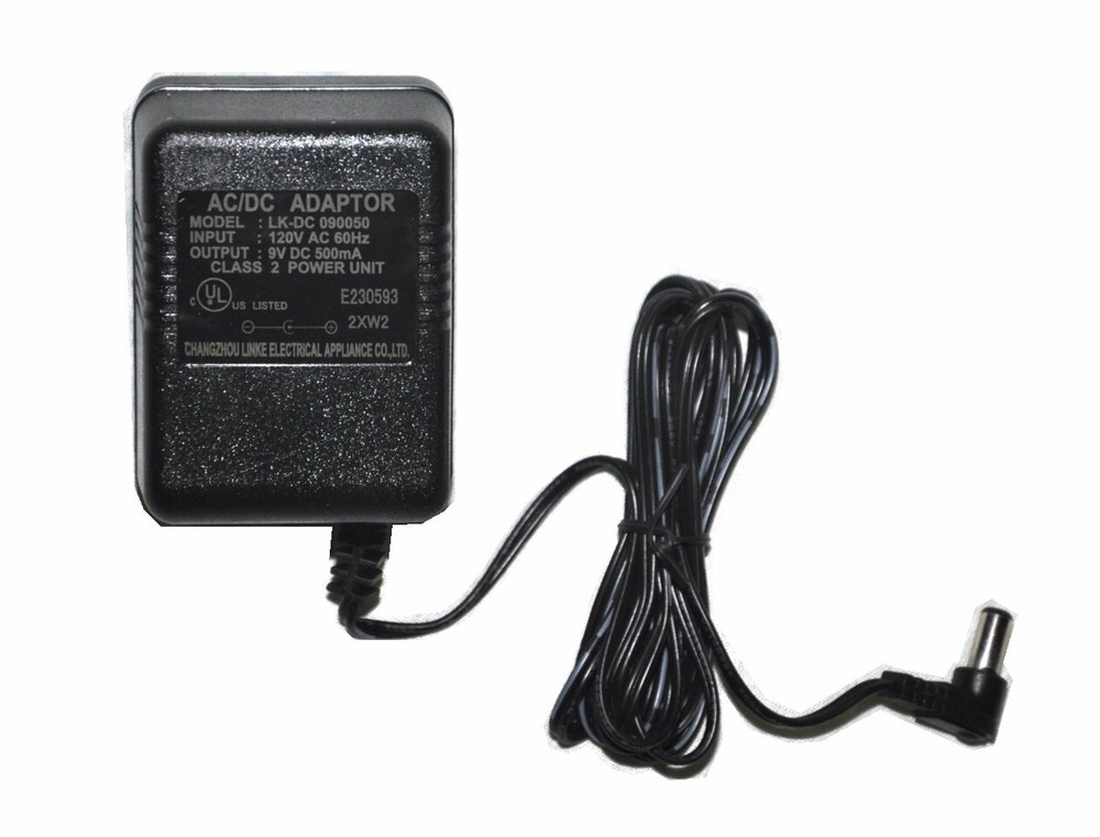 AC/DC Adapter 9VDC 500mA for digital indicators