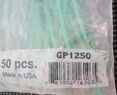 DOTTIE GP1250 12 1/2″ 12GA COPPER WIRE GREEN SCREW GROUNDING PIGTAIL – LOT OF 60