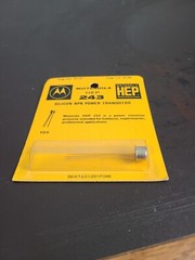 ONE Vintage HEP243 – MOTOROLA – SILICON NPN POWER TRANSISTOR, NOS sealed