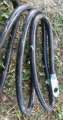 2 AWG Gauge Battery Cable Black Negative Terminal Car Power Wire Inverter