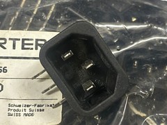 1pcs – SCHURTER 6130.5620 AC Power Entry Module, IEC Appliance Inlet C14