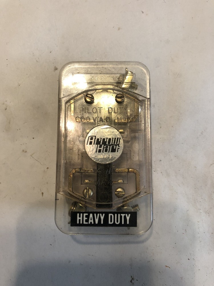 NEW ARROW HART AUXILLARY CONTACT RELAY 38557-1915