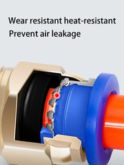 Pneumatic Push In Connector Fitting Thread Hose Fittings Pipe Quick Connectors