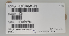 (1 PC) 889FU-682M=P3 TOKO