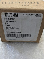 Eaton Cooper Power 3533002M11M ELS Current Limiting Fuse 8.3KV 2A 50KA OB