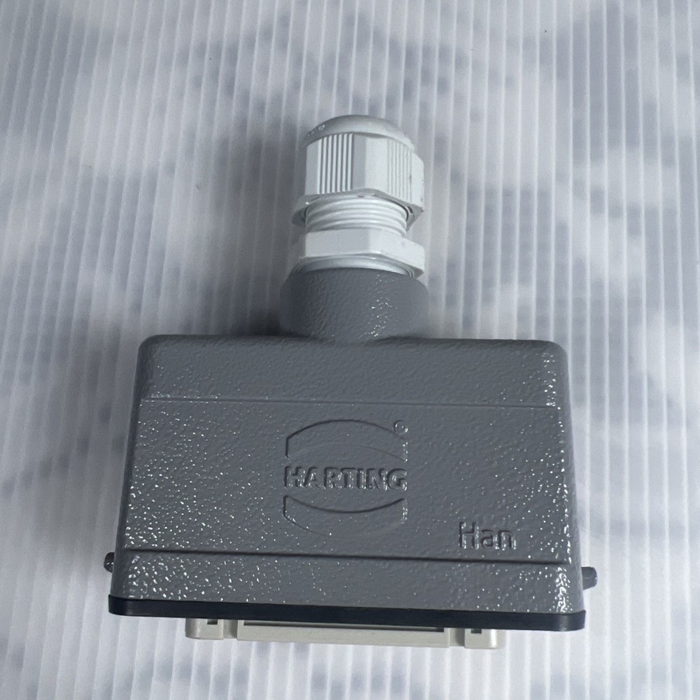 HARTING HAN 16A-F 10A 600V / 16A 250V 4K V3 16-Pin Connector w/ Housing