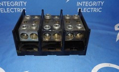 Gould Shawmut 69093 PDB 3 pole 500MCM-#4 600V Power Distribution Block + 1 Ye…