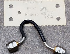 4” (inches) long Semi-Rigid Jumper Cable WITH Male SMA Connectors.