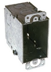 Switch Box, -1/2 In. Knockouts, 3 x 3-1/2 In. Deep – 8590