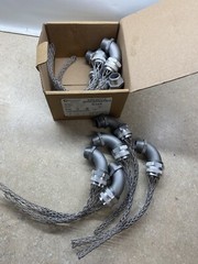 REMKE RSR-9211-E ALUMINUM STRAIN RELIEF CORD GRIP W/ SS MESH( Box Of 10 )