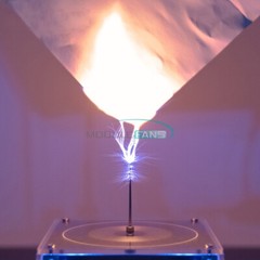 Bluetooth Music Tesla Coil AC110-240V 120W 50/60Hz High Frequency Voltage Pulse