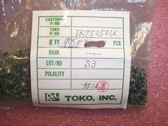 QTY (100) TK75050U TOKO SOT89-5 SMD NON-INVERTING MOSFET DRIVER NOS