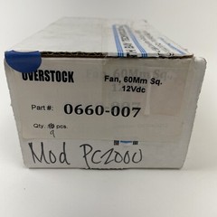 Mechatronics F6025H12B Ball Bearing Fan 12Vdc