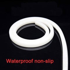 Sealed White Silicone Strips Solid Rubber Various Sizes For Food Electronics