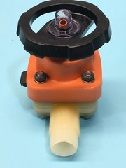 GEORGE FISCHER 315 PVDF D25 DN 20 PN 10, VALVE DIAPH MAN, 25MM, PTFE, 146907