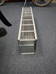 Electrical draft barrier heater custom #LBT2200 400 watt; 208 Volt 2′ long