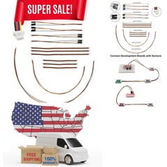 12-Piece I2C Qwiic Cable Kit for SparkFun & Arduino – Color-Coded & Versatile
