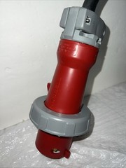 HUBBELL 430P7W-30A-30-7 1/2HP 480 Vac. With Appleton ARC3034BC Paired Used.