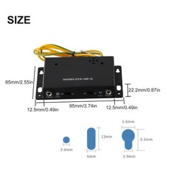 5% Wrist Strap Tester Band Tester Anti-static Black ESD Stainless Steel