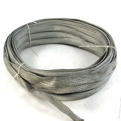 75+ FEET 1-1/8 Inch Tubular Braid Tinned Copper Expandable Wire Ground Cable