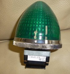 Maruyasu BLR-24G Pilot Light, 30mm 24V Green Illum 80mm, 5W New