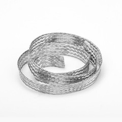1-120mm² Flat Pure Copper/Tinned Braid Cable Bare Copper Braid Wire Ground Lead