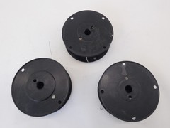 *Lot of 3* Allied Wire & Cable Wire Spool Reels 61-22-7T-9, 9921-9 – NEW Surp…