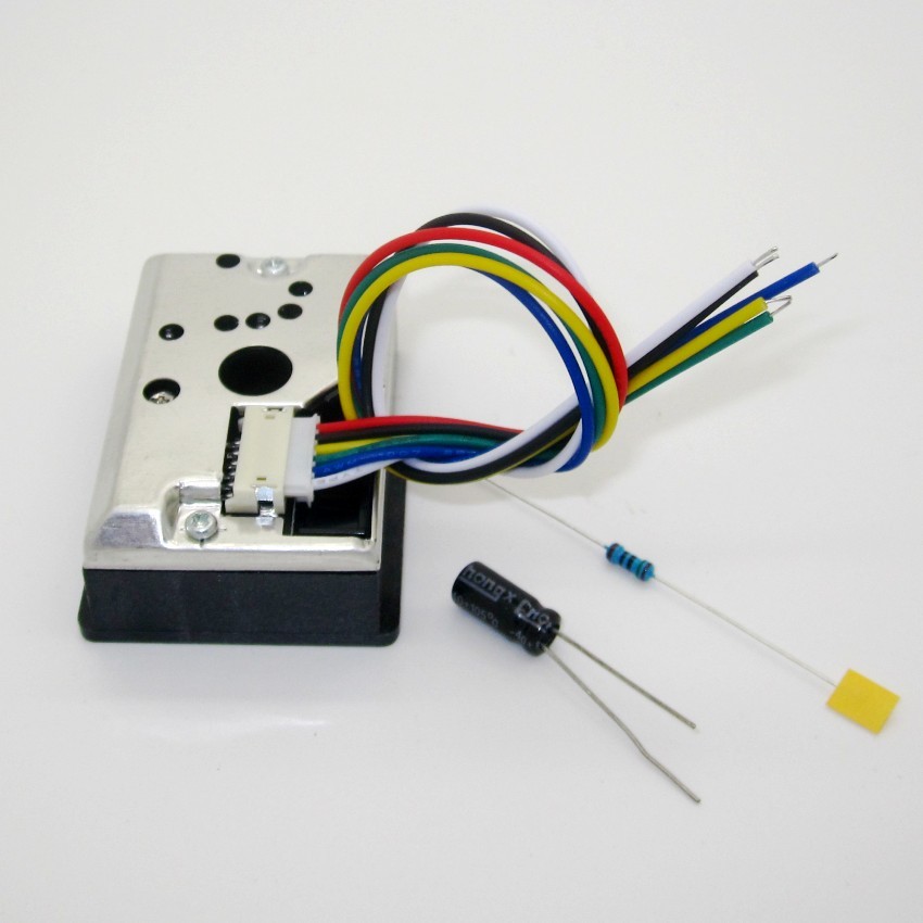 1PCS PM2.5 GP2Y1014AU0F Dust Smoke Particle Sensor Module CA