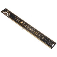 25cm 10 Inch Multifunctional PCB Ruler Measuring Tool Resistor Capacitor Chip IC