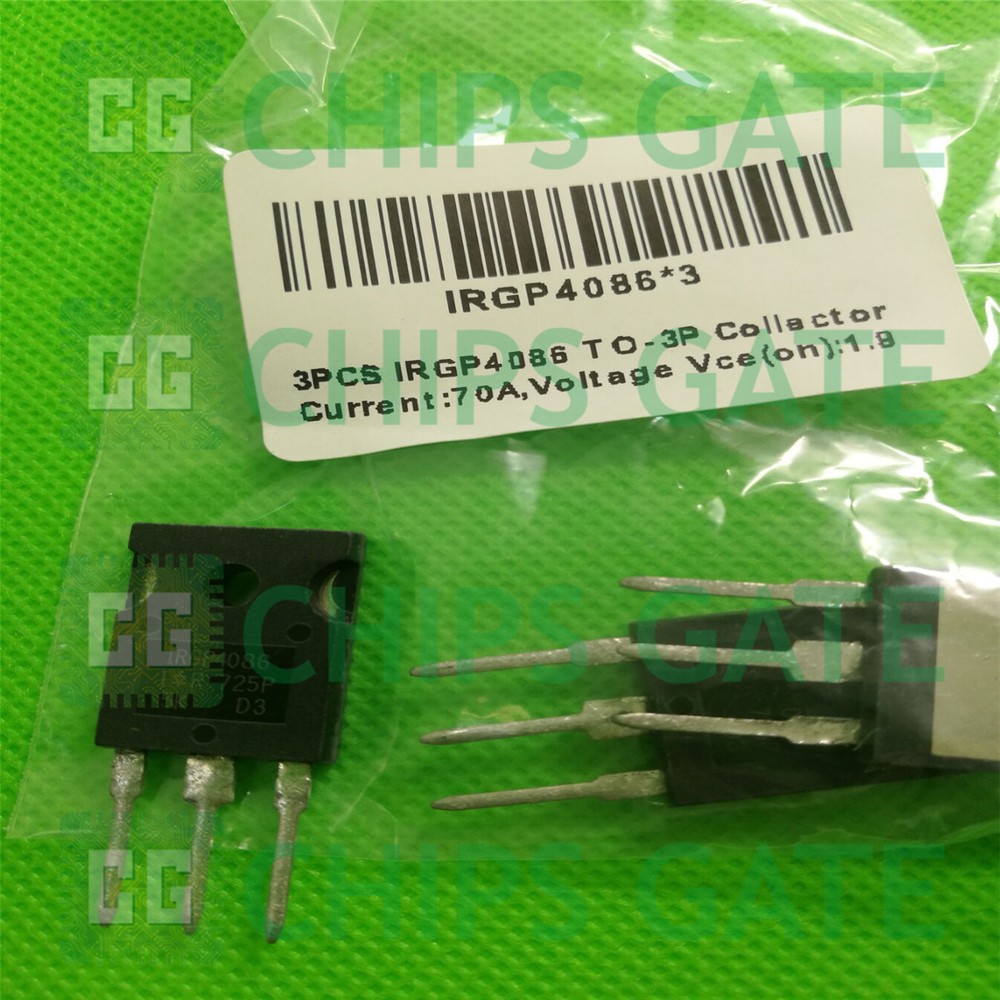 3PCS IRGP4086 TO-3P Collector Current:70A,Voltage Vce(on):1.9V