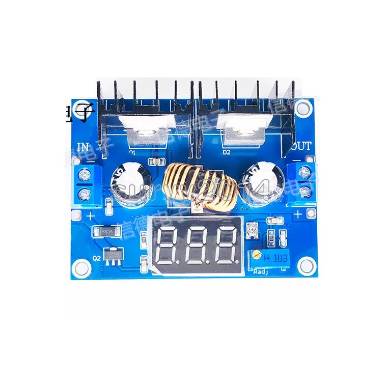 DC 4-40V to 1.25-36V Step Down 8A PWM Regulator Power Digital Display XL4016E1