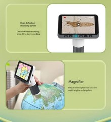 Portable 1000X Magnification Optical Microscope 4.5-inch TFT Colour Screen